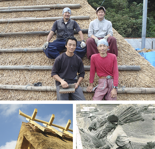 四国茅葺屋根工事店
