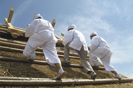 四国茅葺屋根工事店
