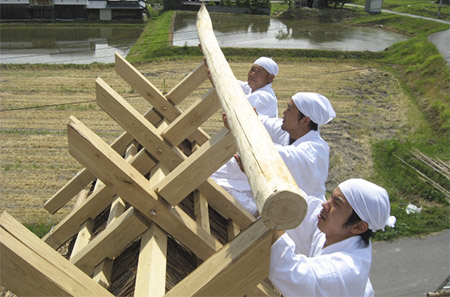 四国茅葺屋根工事店