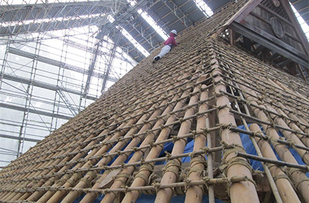 四国茅葺屋根工事店